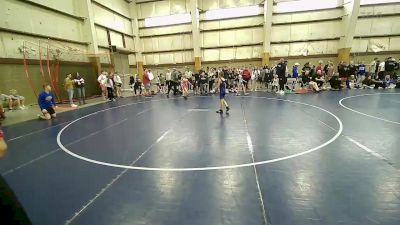 58 lbs Round 2 - Easton Carlson, Sanderson Wrestling Academy vs Joseph Hauck, Sanderson Wrestling Academy