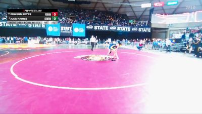 Boys 3A 113 lbs Cons. Round 2 - Edward Reyes, Ferndale vs Jude Haines, Edmonds-Woodway