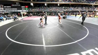 5A 138 lbs Champ. Round 1 - Dezaryah Brown, Huntsville vs Eve Smith, Midlothian Heritage