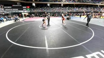 5A 138 lbs Champ. Round 1 - Dezaryah Brown, Huntsville vs Eve Smith, Midlothian Heritage