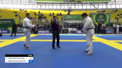 FABRÍCIO DOS SANTOS CARLOTO vs LUCAS MONTEIRO SANTOS 2023 Brasileiro Jiu-Jitsu IBJJF