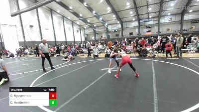 90 lbs Rr Rnd 1 - Ethan Nguyen, Thunder Mountain WC vs Carter Hedden, Mat Rats Rebooted