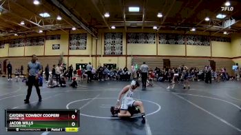 88 lbs Round 6 (10 Team) - Jacob Wills, Headhunters vs Cayden `Cowboy Cooperman, Buxton