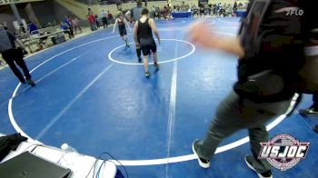 100 lbs Consi Of 8 #2 - Leyton Garcia, Randall Youth Wrestling Club vs Taegan Austin, Sperry Wrestling Club