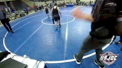 100 lbs Consi Of 8 #2 - Leyton Garcia, Randall Youth Wrestling Club vs Taegan Austin, Sperry Wrestling Club