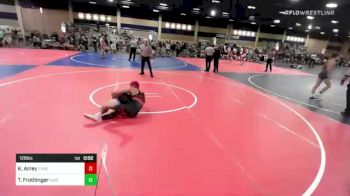 126 lbs Round Of 16 - Kristofer Arrey, Threshold WC vs Tanner Frothinger, Eagle HS