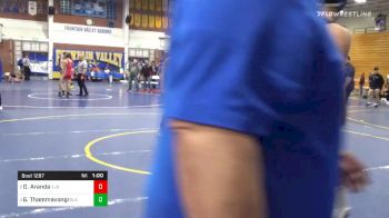 145 lbs Consolation - Oscar Aranda, St John Bosco vs Gavin Thammavongsa, Slam Academy