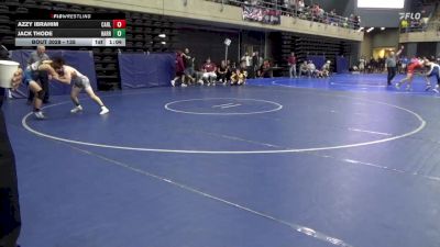 135 lbs Quarterfinal - Azzy Ibrahim, Carlisle vs Jack Thode, Harrington