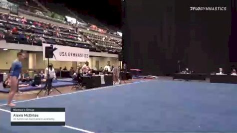 Alexis McEntee - Women's Group, All American Gymnastics Academy - 2021 Women's Xcel Region 4 Championships