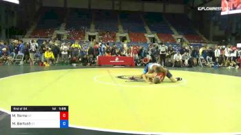 160 lbs Rnd Of 64 - Marcos Serna, Arizona vs Michael Bartush, Connecticut