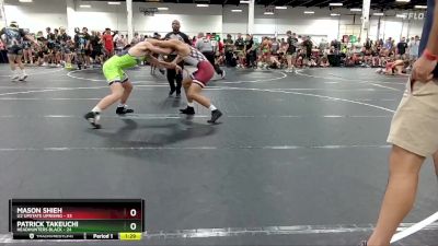 175 lbs Round 1 (6 Team) - Patrick Takeuchi, Headhunters Black vs Mason Shieh, U2 Upstate Uprising