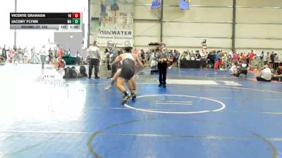 145 lbs Round Of 128 - Vicente Granada, VA vs Jacoby Flynn, MA
