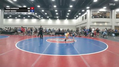 82 lbs 1st Place Match - Kash Harrison, Wave Wrestling Club vs Emory Massa, Slate Wrestling Academy