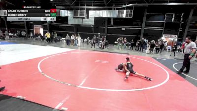 66 lbs Rr Rnd 2 - Caleb Romero, Manu WC vs Jayden Craft, Trybe