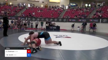 130 kg Rnd Of 16 - Zack Chatman, Alabama vs Wyatt Smith, Iowa