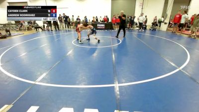 105 lbs Cayden Clark, Virginia vs Andrew Rodriguez, Texas
