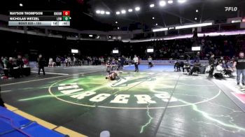 150 lbs Cons. Round 2 - Nicholas Wetzel, Lewiston vs Mayson Thompson, Union
