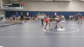 125 lbs Quarterfinal - Sei Dolomengi, Bridgewater State vs CJ Wood, Roger Williams