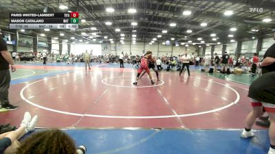 154 lbs Rr Rnd 2 - Paris Whited-Lambert, Titan Forge - MS vs Mason Catalano, Mat Warriors Green MS - MS