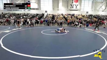 101 lbs Champ. Round 2 - Mike Ferullo, Quaker Wrestling Club vs Adriel Rodriguez, Amsterdam Wrestling Team
