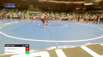 160 lbs Quarterfinal - Moniyah Henderson, KIPP TULSA vs Daegen Gwinn, Pawhuska Elks Takedown