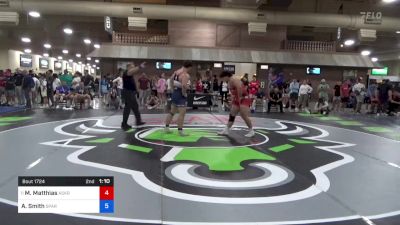 92 kg Rnd Of 32 - Max Matthias, Askren Wrestling Academy vs Alexander Smith, Spartan RTC@LHP