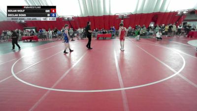 144 lbs Champ. Rd Of 32 - Nolan WOLF, Caveman vs Declan Sons, ISI