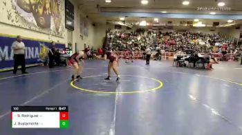 160 lbs Cons. Round 1 - Brianna Rodriguez, San Clemente vs Julia Bustamonte, Fullerton