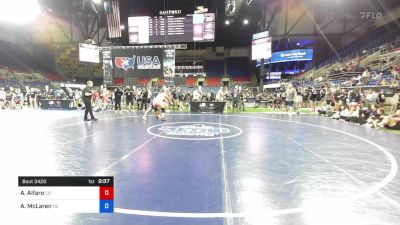 225 lbs Cons 16 #2 - Alejandra Alfaro, Colorado vs Amaya McLaren, Nebraska