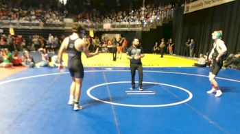 5A 165 lbs Champ. Round 1 - Travis Ahrens, Frisco Panther Creek vs John Humphries, College Station