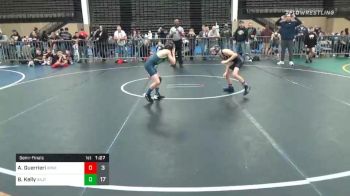 65 lbs Semifinal - Austin Guerrieri, Rampage ES vs Brendan Kelly, GA Justice Takedown ES