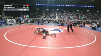 4A-165 lbs Cons. Round 1 - Ben Wilson, Campbell County vs Bodyn Burash, Thunder Basin High School