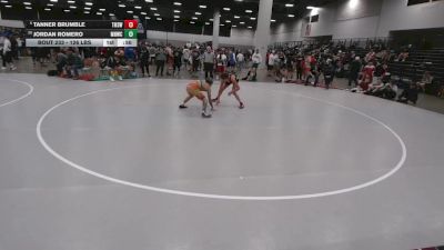 126 lbs Cons. Rd Of 16 - Tanner Brumble, Thurston High School Wrestling vs Jordan Romero, Mile High Wrestling Club