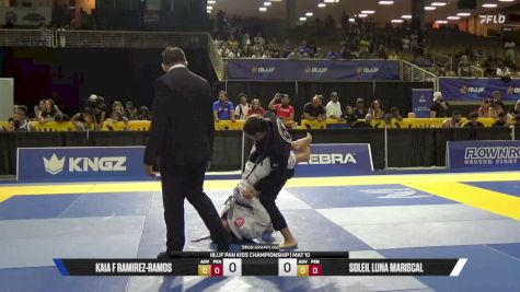 Soleil Luna Mariscal vs Kaia F Ramirez-Ramos 2026 Pan Kids Jiu-Jitsu IBJJF Championship