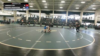 124 lbs Quarterfinal - Annesley Day, Tiffin University vs Natasha Markoutsis, Aurora