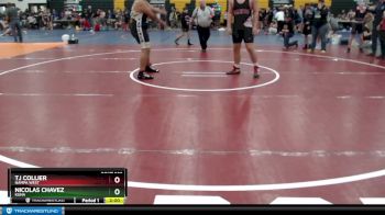285 lbs Quarterfinal - TJ Collier, Nampa West vs Nicolas Chavez, Kuna