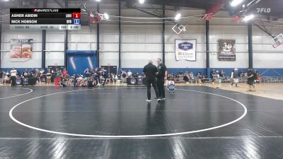 105 lbs Asher Abidin, Louisiana vs Nick Hobson, New York Blue