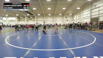 83 lbs Final - Ellianna Cochard-Frietas, Kryptonite Wrestling Klub vs Lyla Adams, Pembroke