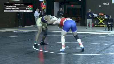 184 lbs Round Of 16 - Lucas White, American vs Daniel Williams, Navy