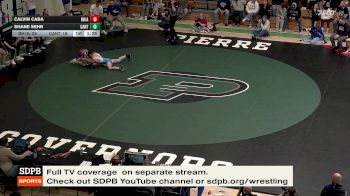 144 lbs Placement Matches (8 Team) - Calvin Caba, Bon Homme/Avon vs SHANE SEHR, Canton