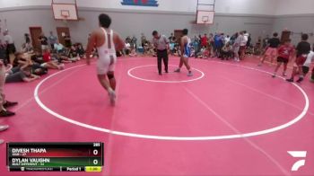 285 lbs Round 2 (6 Team) - Divesh Thapa, WAR vs Dylan Vaughn, Built Different