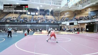 165 lbs Champ. Round 2 - Zachary Wessley, Pratt CC vs Dallas Porter, Adams State