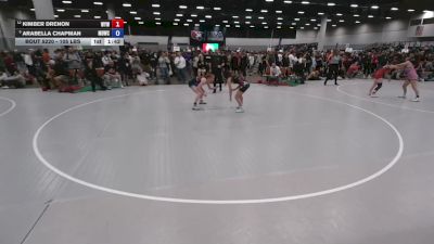 105 lbs Champ. Rd Of 16 - Arabella Chapman, Mat Demon Wrestling Club vs Kimber Drenon, Windsor Youth Wrestling