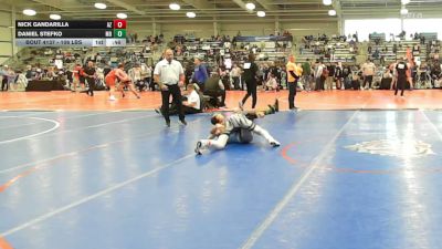 106 lbs Consi Of 16 #1 - Nick Gandarilla, AZ vs Daniel Stefko, MD