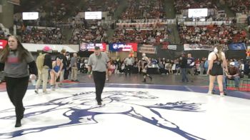 G - 170 lbs Quarterfinal - Olivia Carnell, St. Ignatius/Charlo (Girls) vs Jayda Harbaugh, Baker (Girls)