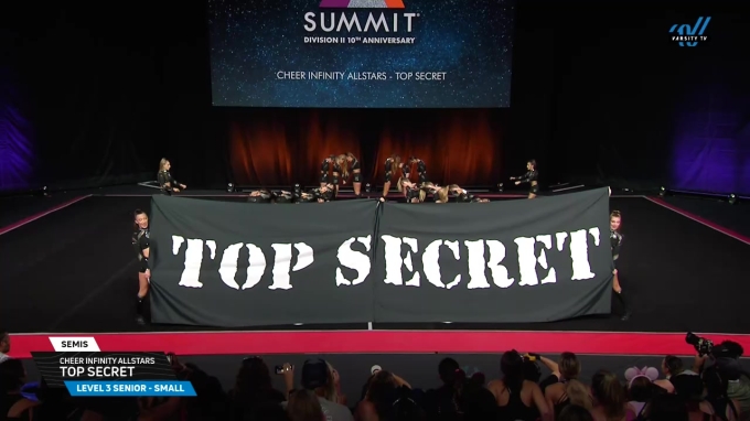 Future Cheer Infinity Cheer Infinity Allstars - Top Secret [2025 L3 Senior - Small Semis ...