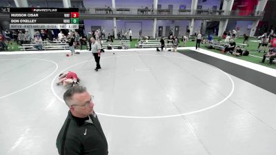 JR BOYS HARD LUCK - 131-131.4 Champ. Round 3 - Don O'Kelley, Van Buren High School Wrestling vs Hudson Cisar, Viking RTC