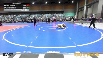 120 lbs 3rd Place - Joshua Garcia, Red Star Wrestling Academy vs Calan Childress, Central Coast Most Wanted