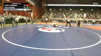 2A-106 lbs Cons. Round 2 - Ricky Schneider, Kemmerer vs Rico Ramirez, Lingle-Ft. Laramie/Southeast
