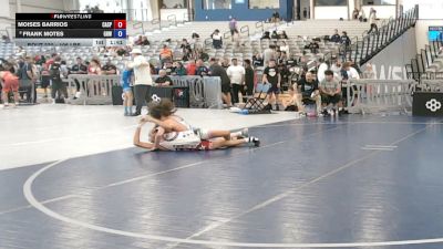 106 lbs Champ. Rd Of 16 - Moises Barrios, Canyon Springs vs Frank Motes, Gold Rush Wrestling